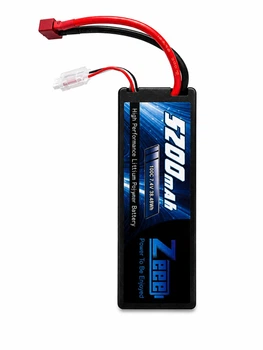 Акумулятор LIPO Lithium Battery ZEee 2S 5200 mAh T-plug 100C hard case