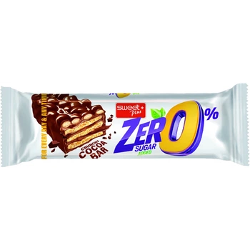 Батончик Zero Sugar без цукру 25г ваф. з какао И375