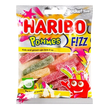 Мармелад Haribo Кисла картопля фрі 100 г И067