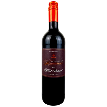 Вино La Fontaine Des Amoureux червоне сухе 0,75л 13,5%
