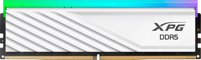 Pamięć RAM ADATA DDR5-6000 16384MB PC5-48000 XPG Lancer Blade RGB White (AX5U6000C4816G-SLABRWH)