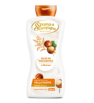 Крем-гель для душа Макадамия и Киноа Spuma di Sciampagna Olio Di Macadamia e Quinoa 650 мл
