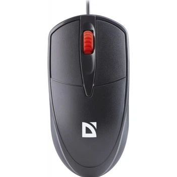 Компьютерная мышь Defender Icon MB-057 оптическая USB 1000 dpi 3 кнопки Черная (52057)