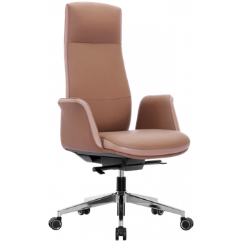 Офисное кресло GT Racer B-2119 Brown (leather)