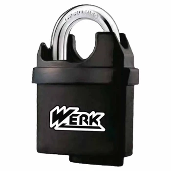 Замок навесной WERK PVC-IPW-0550W влагостойкий 50мм (121470)
