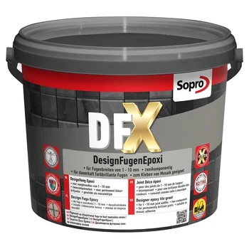 Епоксидна фуга Sopro DFX 1204 манхеттен №77 (серий)(3 кг)