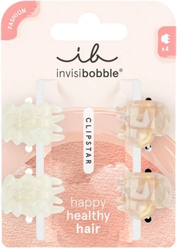 Набір заколок для волосся Invisibobble Clipstar XS Petit Rainbow 4 шт (4063528088437)
