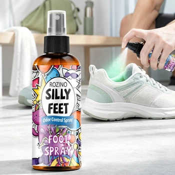 Дезодорант-спрей Silly Feet от запаха обуви и ног с ароматом винограда, освежитель для кроссовок и стельок
