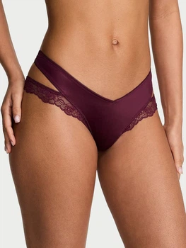 Трусики танга женские Victoria's Secret 207278643 L Бордовые (1161729082)