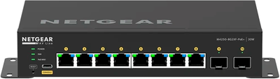 Комутатор Netgear M4250 8 x 1G PoE+ / 2 x SFP+ (GSM4210PX-100EUS)