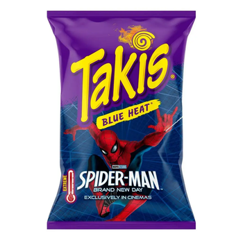 Снеки Takis Blue Heat Spider Man 100 г