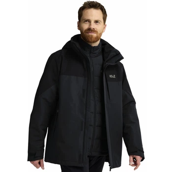 Куртка 3 в 1 ROMBERG 2 3IN1 JKT M Jack Wolfskin A66289_6350 44 Сірий (4064886752527)