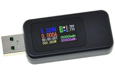 Тестер KWS-MX18 тока, напряжения, мощности и заряда USB