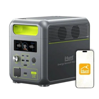 Електростанція iHunt Energy BackUp PRO 1KW+ — 1024 Вт·год, 1200 Вт, LiFePO4, чиста синусоїда, UPS ≤10 мс