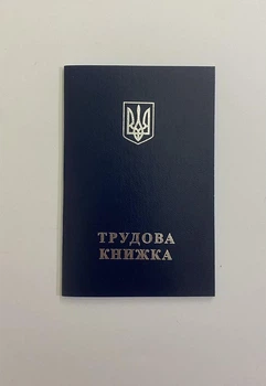 Трудовая книжка бумажная с защитной голограммой стандартная