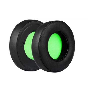 Амбушюры для наушников Razer Kraken V2 / Kraken 7.1 V2 Овальные Oval - Black-Green
