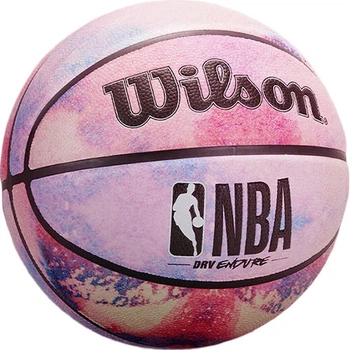 М'яч баскетбольний Wilson NBA Tie/Dye Series Size 5 червоний+синій (8895817503179)