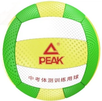 Мяч волейбольный Peak No7 Size 7 желто-зеленый (YQ13301)