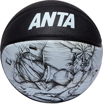 Мяч баскетбольный ANTA резиновый черный Size 7