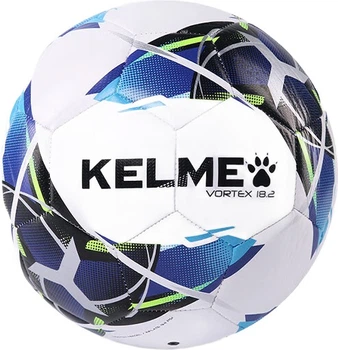 Мяч футбольный KELME Size-5 Бело-синий