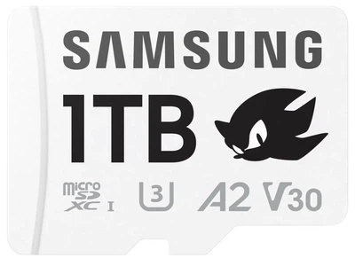 Karta pamięci Samsung Sonic the Hedgehog PRO Plus MicroSDXC 1 TB UHS-I U3 V30 A2 + adapter SD (MB-MD1T0SA/LC1)