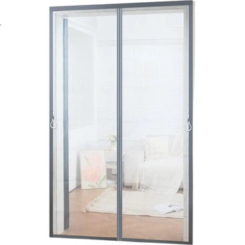 Москитная сетка Jingang магнитная 90x210 см серая