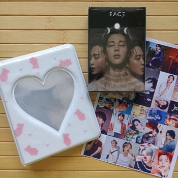 Ломо карты Чимин Lomo cards Park Jimin Face БТС BTS + Биндер для карточек 23434