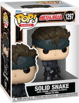 Фігурка Funko Pop! Games: Metal Gear Solid Solid Snake 93684 (889698936842)