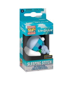 Брелок Стич Лило и Стич Спящий Стич Lilo & Stitch Sleeping Stitch фанко виниловый брелок
