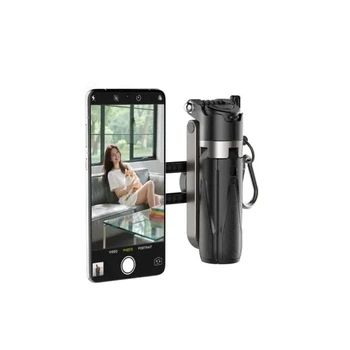 Монопод XO SS24 (LW), (with light) 4in1 Multi-function Magnetic Mini Selfie Stick, Чорний