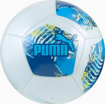 Мяч футбольный Puma MCFC ftblNRGY Ball белый, синий Уни 5