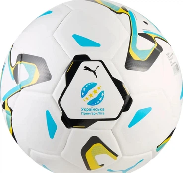 Мяч футбольный Puma Stellar Match UPL (Fifa Quality) белый Уни 5