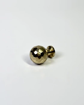 Ручка меблева латунна Artisan Brass Dot, молоткове покриття (GO35ABD95)