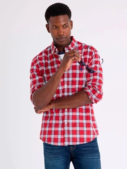 Сорочка бавовняна чоловіча U.S. Polo Assn 11H0461-VQ00A(UNIVERSITY RED) M Червона (786662714362)