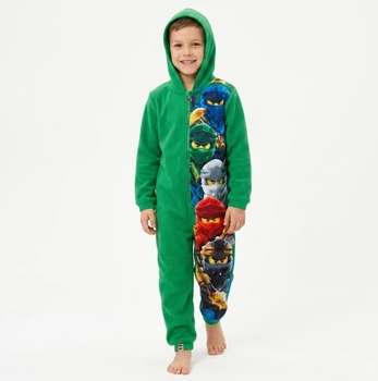 Кігурумі-комбінезон для хлопчика LEGO Ninjago флісовий з капюшоном BS001637 розмір 134-140