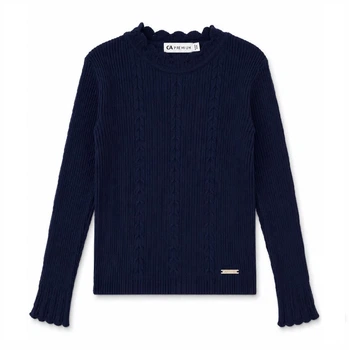 Джемпер для дівчинки C&A Premium в'язаний у рубчик BS001556 розмір 104
