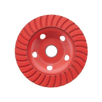 Фреза шлифовальная торцевая алмазная TURBO, 125×22,2 мм INTERTOOL