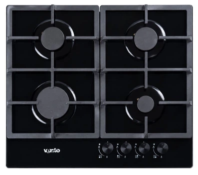Варочная поверхность газовая Ventolux HG640 C11G CS (BK)