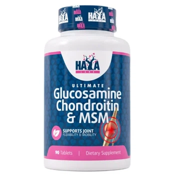 Комплекс для суглобів Ultimate Glucosamine Chondroitin & MSM Complex, Haya Labs, 90 таблеток