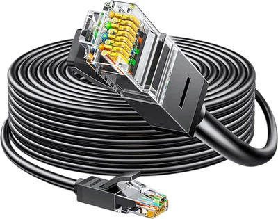 Патч-корд Ugreen Cat 6 1 Гбит/с 40 м Черный (20169)