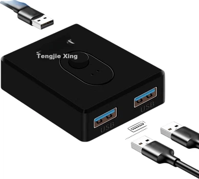KVM-перемикач Tengjie Xing TJX-U30 2-портовий USB