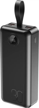 УМБ XO PR240 30000mAh PD20W + QC22.5W Black (PR240_Black)