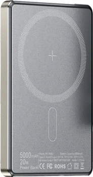 УМБ ESSAGER Cross-Border 5000mAh 20W Magsafe/PD/QC3.0 Grey (EDY5K-YJ0A-Z)