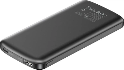УМБ CHOETECH B850 10000mAh 12W USB-A/USB-C Black (B850-ACBK)