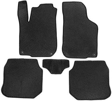 Коврики в салон EVA черные для Volkswagen Bora 1998-2004 гг
