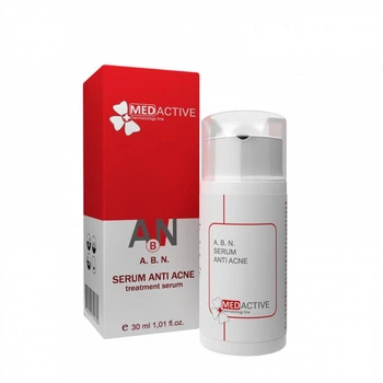 Противовоспалительная сыворотка Анти-акне MedActive А.B.N. Serum Anti Acne Treatment Serum 30мл