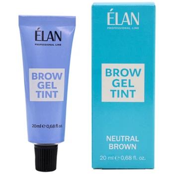 ELAN Brow Gel Tint Гель фарба для брів NEUTRAL BROWN, 20 мл