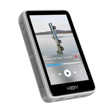 Hi-Fi плеєр HiBy R1 White, CS43131, DSD256, PCM 384 кГц/32 біт, Bluetooth 5.1, Wi-Fi