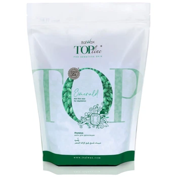 ItalWax TOP Formula Гарячий віск в гранулах СМАРАГД, 750 г