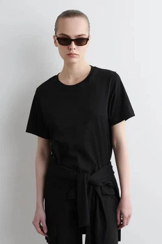 Футболка жіноча COS crew-neck cotton t-shirt 1277143007 S Чорний